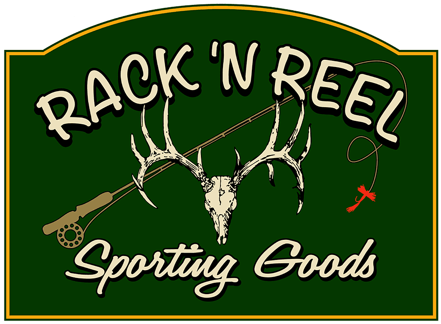 Rack 'N Reel Sporting Goods logo